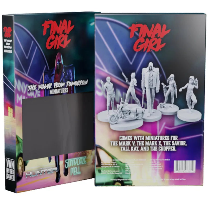 Final Girl: Series 3 - The Killer from Tomorrow - Miniatures Set Board Games Van Ryder Games FG Killer Tomorrow Minis