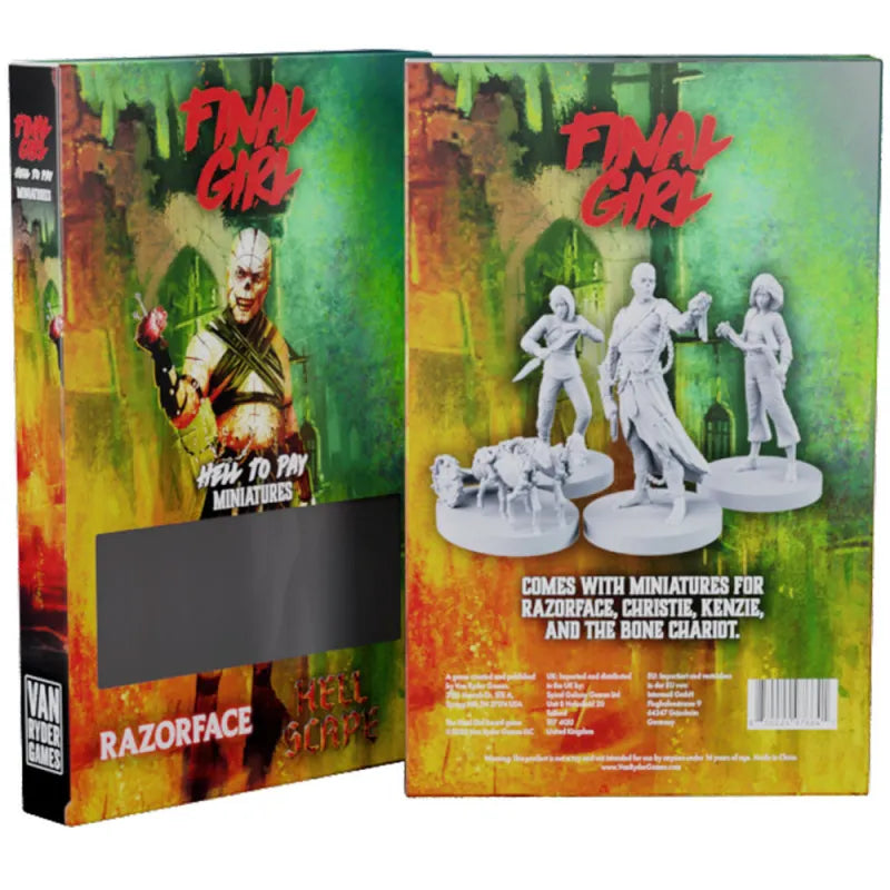 Final Girl: Series 3 - Hell to Pay - Miniatures Set Board Games Van Ryder Games FG Hell to Pay Minis