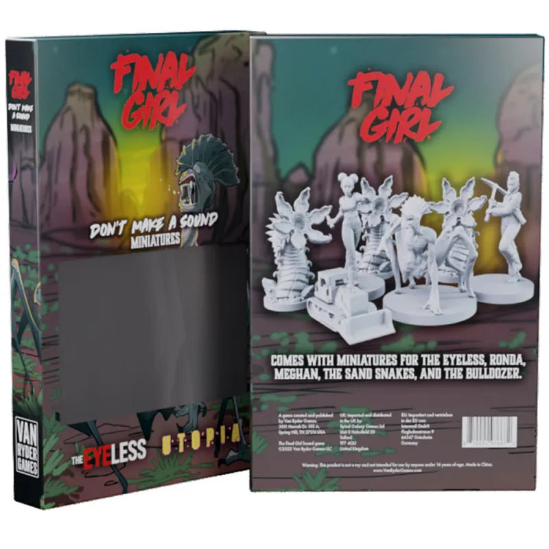 Final Girl: Series 3 - Don`t Make a Sound - Miniatures Set Board Games Van Ryder Games FG Don't Sound Minis