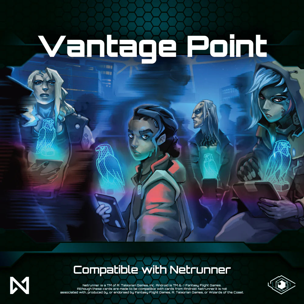 Netrunner: Vantage Point Card Games Null Signal NRN Vantage Point