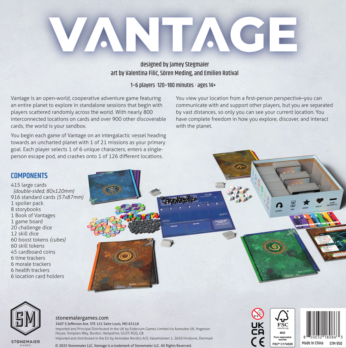 Vantage Ding & Dent 10% Off Board Games Stonemaier Games