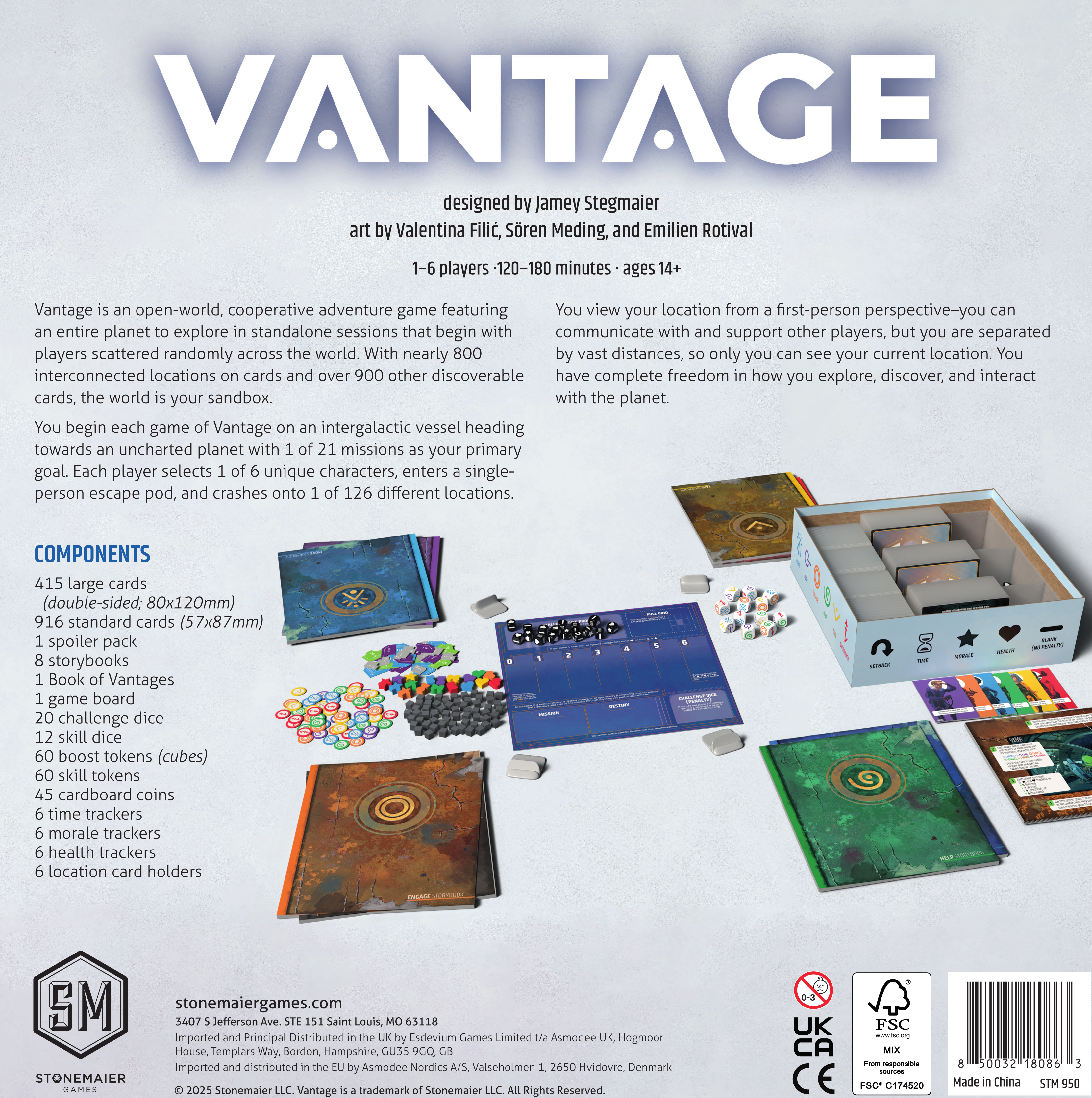 Vantage Ding & Dent 10% Off Board Games Stonemaier Games