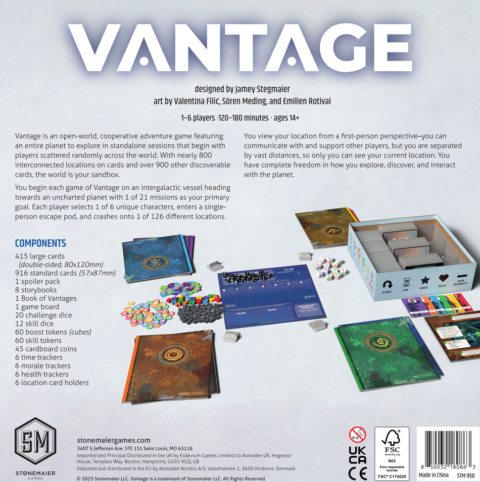 Vantage Ding & Dent 10% Off Board Games Stonemaier Games