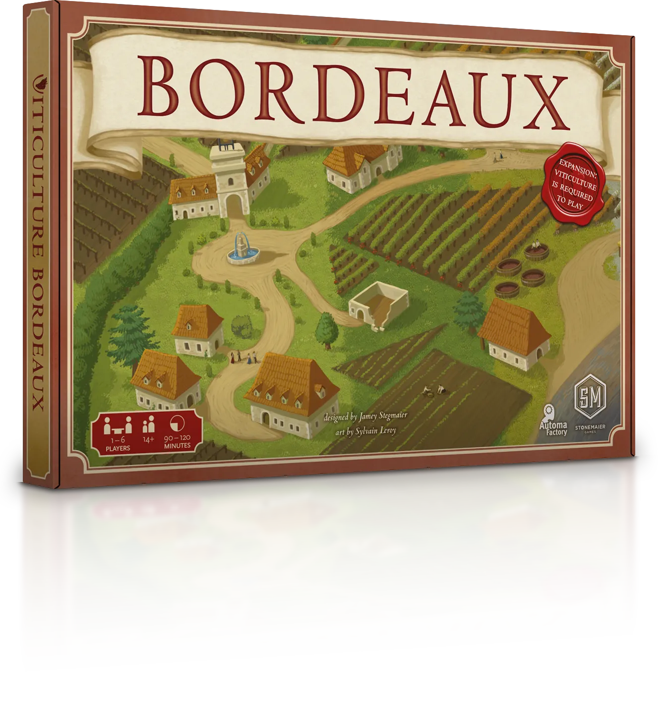 Viticulture Bordeaux Expansion Board Games Stonemaier Games Viticulture Bordeaux