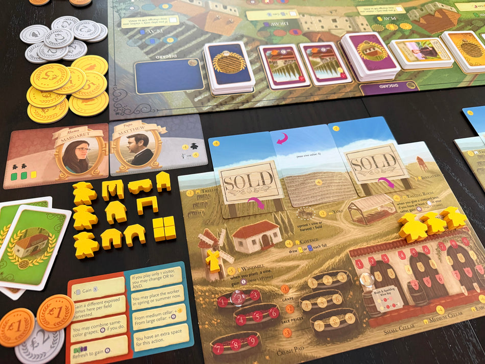 Viticulture Bordeaux Expansion Board Games Stonemaier Games