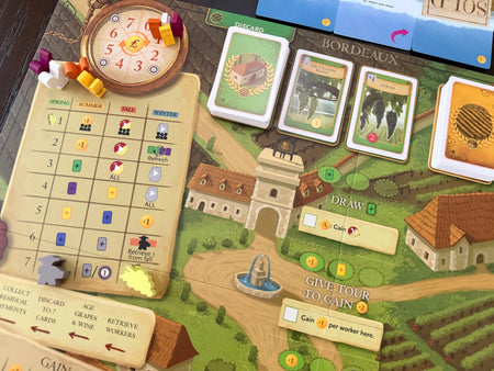 Viticulture Bordeaux Expansion Board Games Stonemaier Games