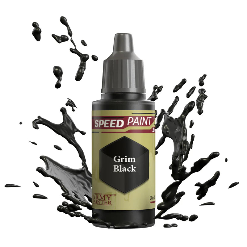 Speedpaint: Grim Black Paints Army Painter   