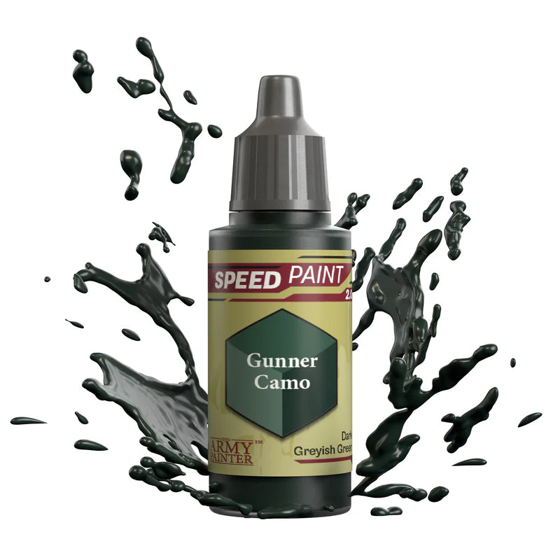 Speedpaint: Gunner Camo Paints Army Painter   