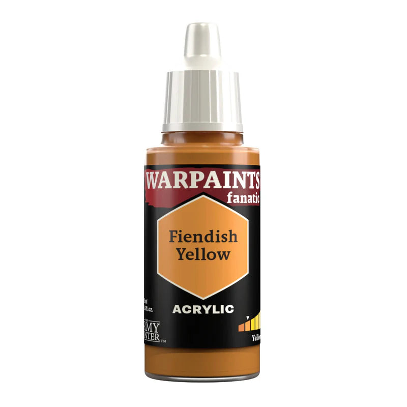 Warpaints Fanatic: Fiendish Yellow Paints Army Painter   