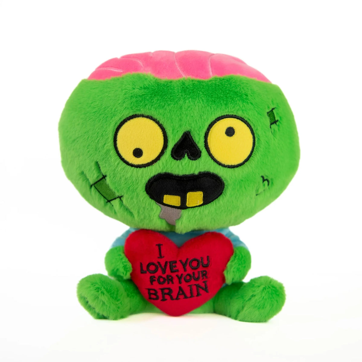 I Love You For Your Brain Zombie Plush Plushes Punchkins