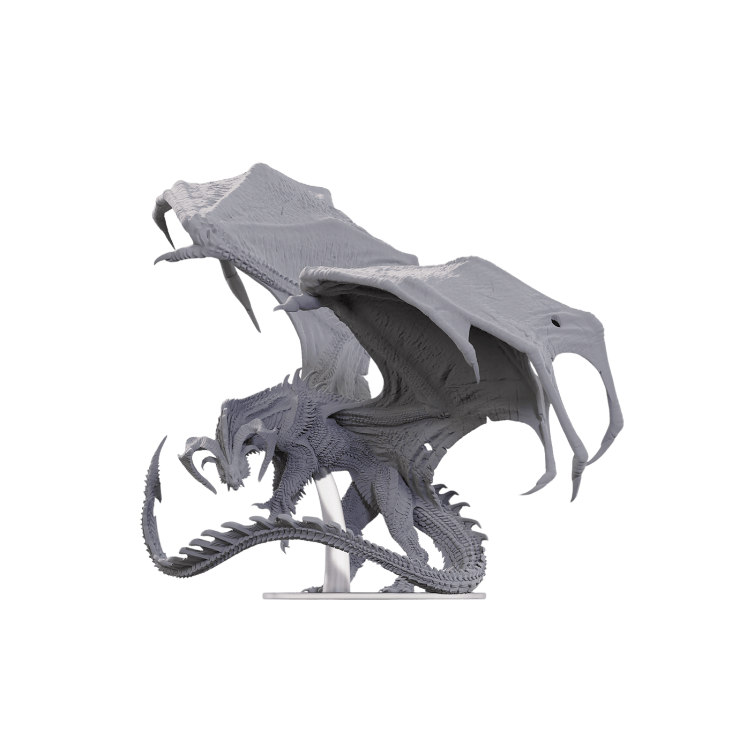 D&D Nolzur's Marvelous Miniatures: Adult Black Dragon Corruptor Unpainted Miniatures WizKids
