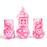 D&D Adventurer Dice Set - Wizard Fuchsia 16ct Dice Sirius Dice