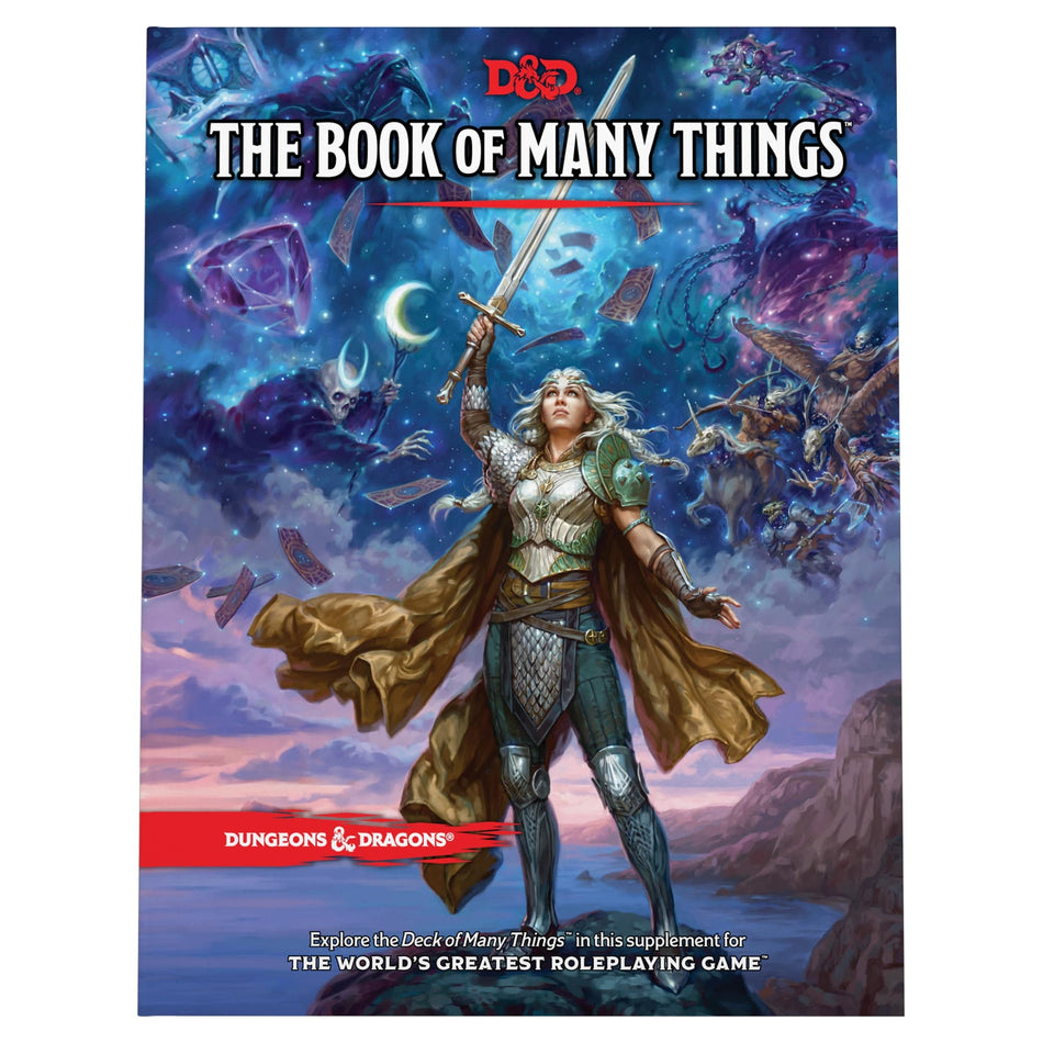 D&D 5e The Deck of Many Things Standard Cover Edition Role Playing Games Wizards of the Coast
