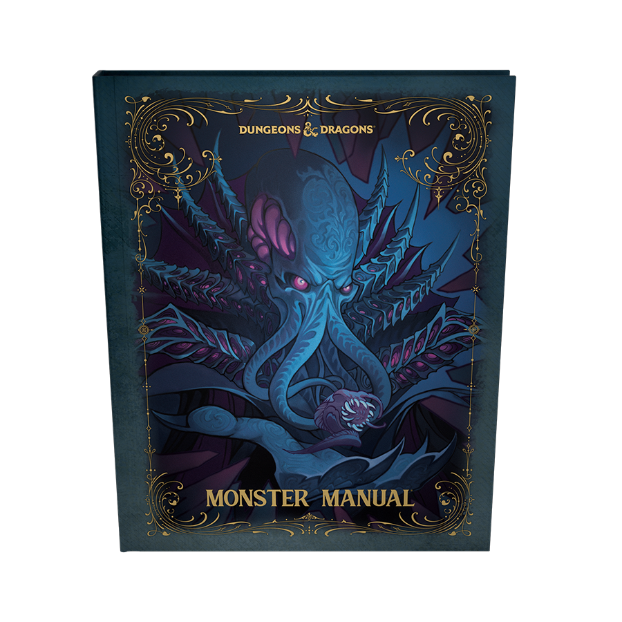 Dungeons & Dragons Monster Manual 2024 (2 options) Role Playing Games Wizards of the Coast D&D Monster Manual Alternate Cover 2024  