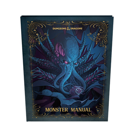 Dungeons & Dragons Monster Manual 2024 (2 options) Role Playing Games Wizards of the Coast D&D Monster Manual Alternate Cover 2024  