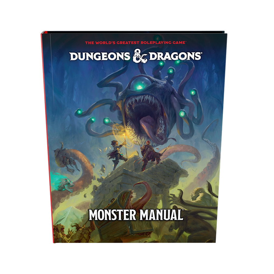 Dungeons & Dragons Monster Manual 2024 (2 options) Role Playing Games Wizards of the Coast D&D Monster Manual Standard Cover 2024  