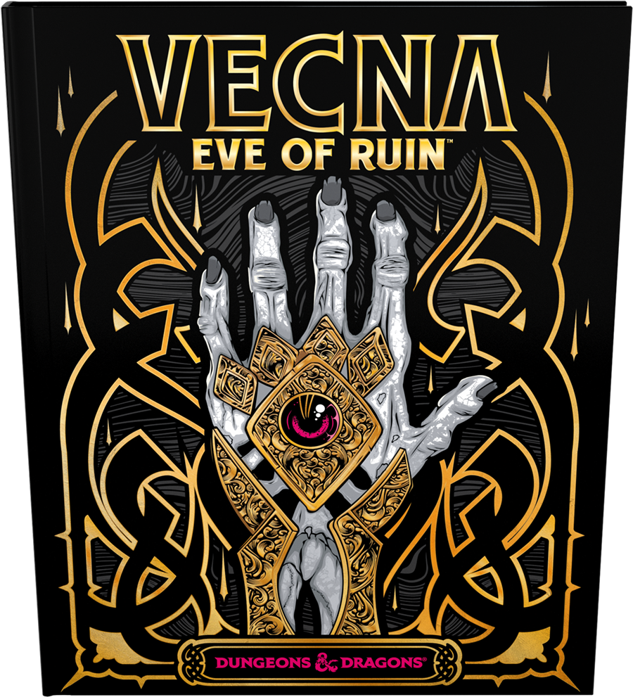 D&D 5e: Vecna: Eve of Ruin (2 options) Role Playing Games Wizards of the Coast Vecna Hobby Cover  