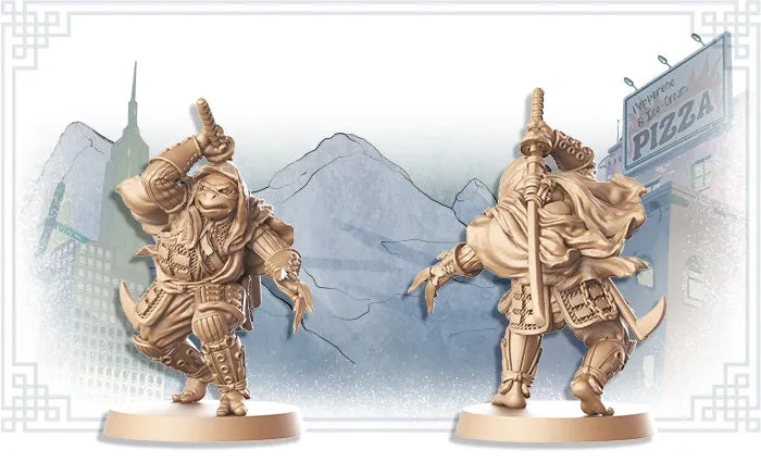 Zombicide: White Death - Jennika & Plastic Pizza Tokens Board Games Cool Mini or Not ZCD Jennika