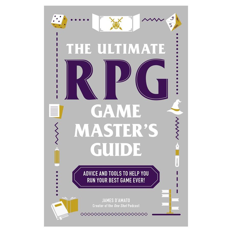 The Ultimate RPG Game Master's Guide Non-RPG Books Adams Media   