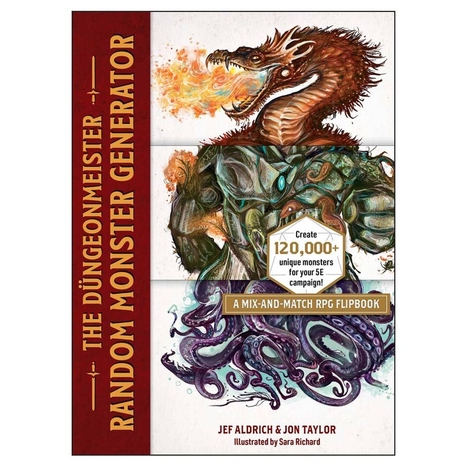 Dungeonmeister: Random Monster Generator Non-RPG Books Adams Media   
