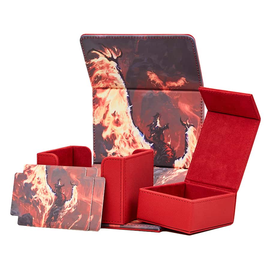 Year of the Dragon Collection Radiant 100+ Deluxe Deck Vault (6 options) Supplies Arcane Fortress RDVX Volcanic Rebirth