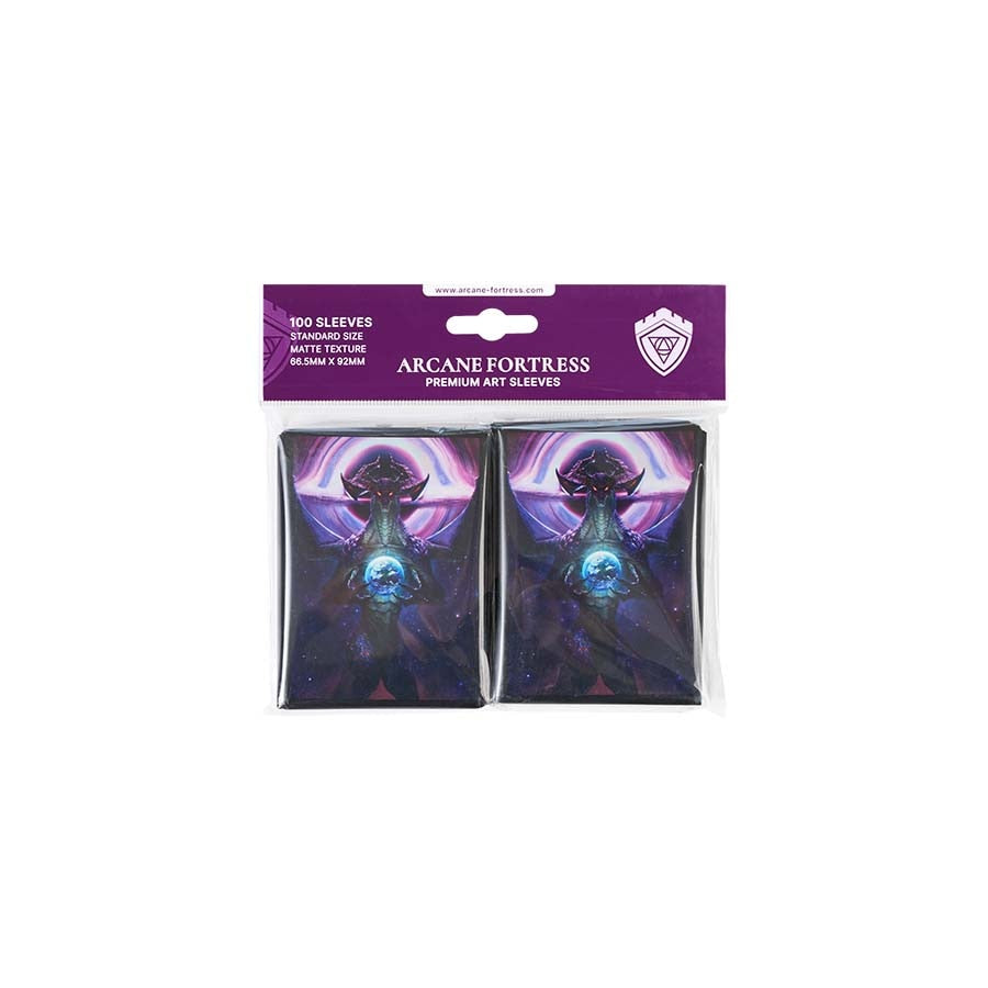 Year of the Dragon Collection Matte Sleeves 100ct (6 Options) Supplies Arcane Fortress DP Cosmic Genesis