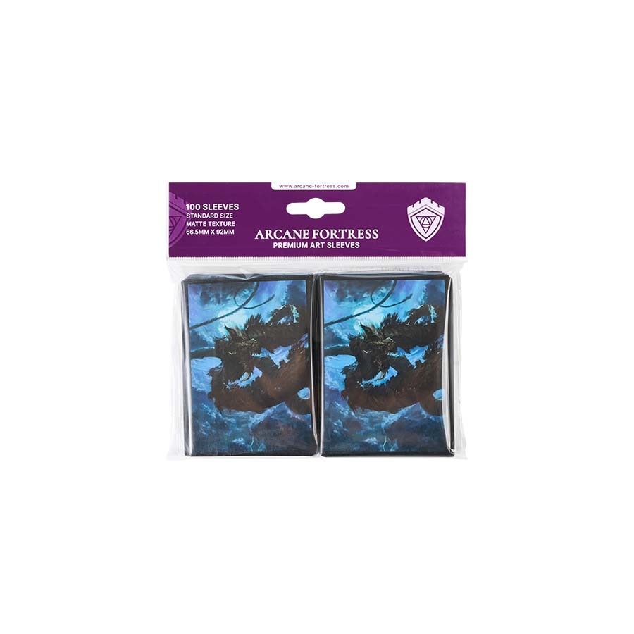 Year of the Dragon Collection Matte Sleeves 100ct (6 Options) Supplies Arcane Fortress DP Forbidden Ritual