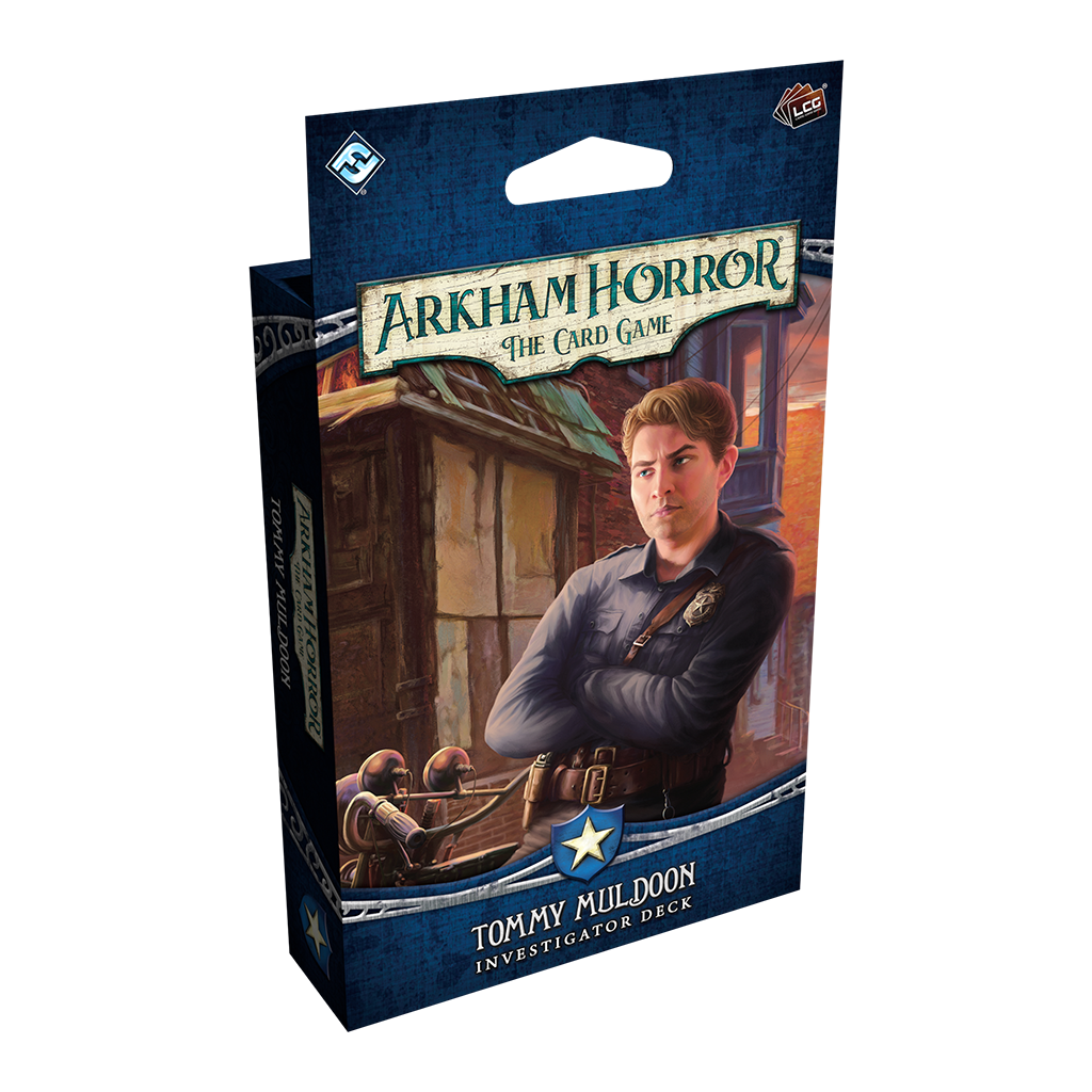 Arkham Horror: The Card Game - Tommy Muldoon Investigator Deck Card Games Fantasy Flight AH Card Tommy Inv
