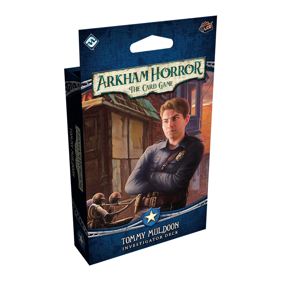 Arkham Horror: The Card Game - Tommy Muldoon Investigator Deck Card Games Fantasy Flight AH Card Tommy Inv
