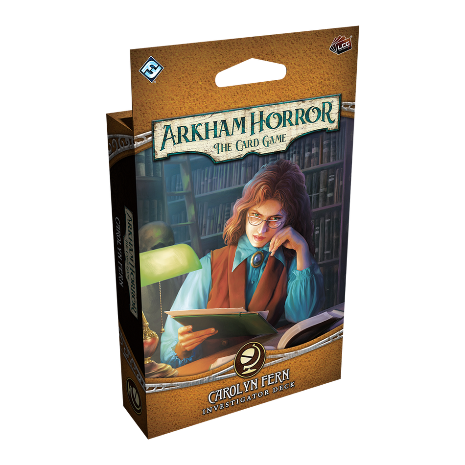 Arkham Horror: The Card Game - Carolyn Fern Investigator Deck Card Games Fantasy Flight AH Card Carolyn Inv
