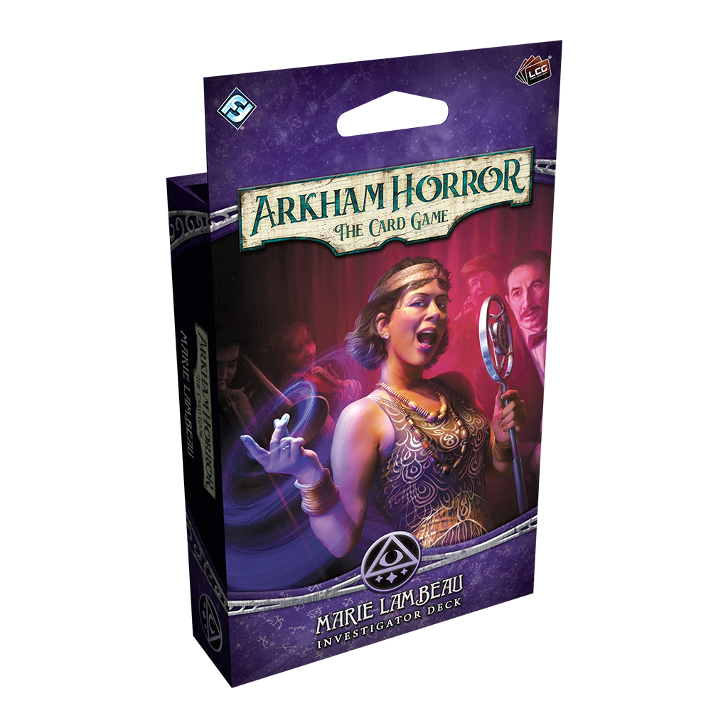 Arkham Horror: The Card Game - Marie Lambeau Investigator Deck Card Games Fantasy Flight AH Card Marie Inv