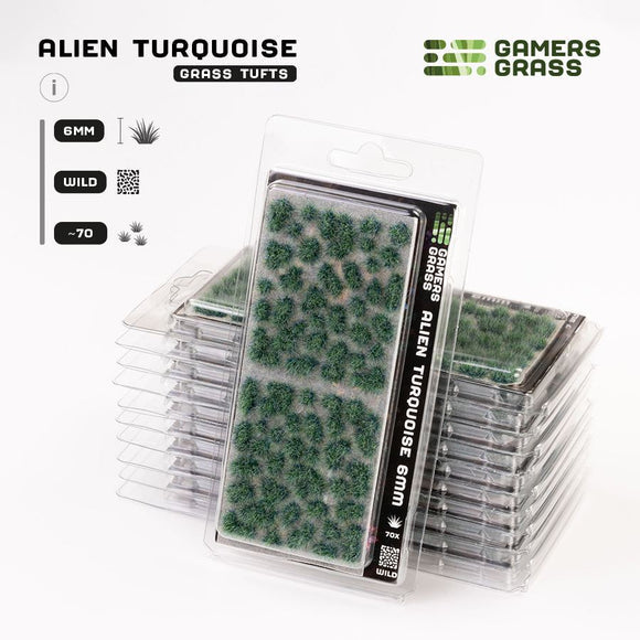 Gamers Grass: Alien Turquoise Supplies Frontline Gaming Gamers Grass: Alien Turquoise