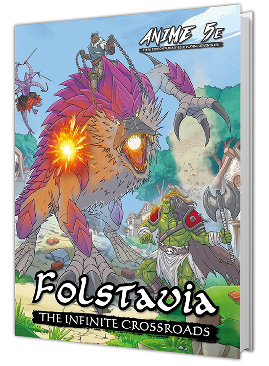 Anime 5E: Folstavia the Infinite Crossroads Role Playing Games Dyskami Publishing