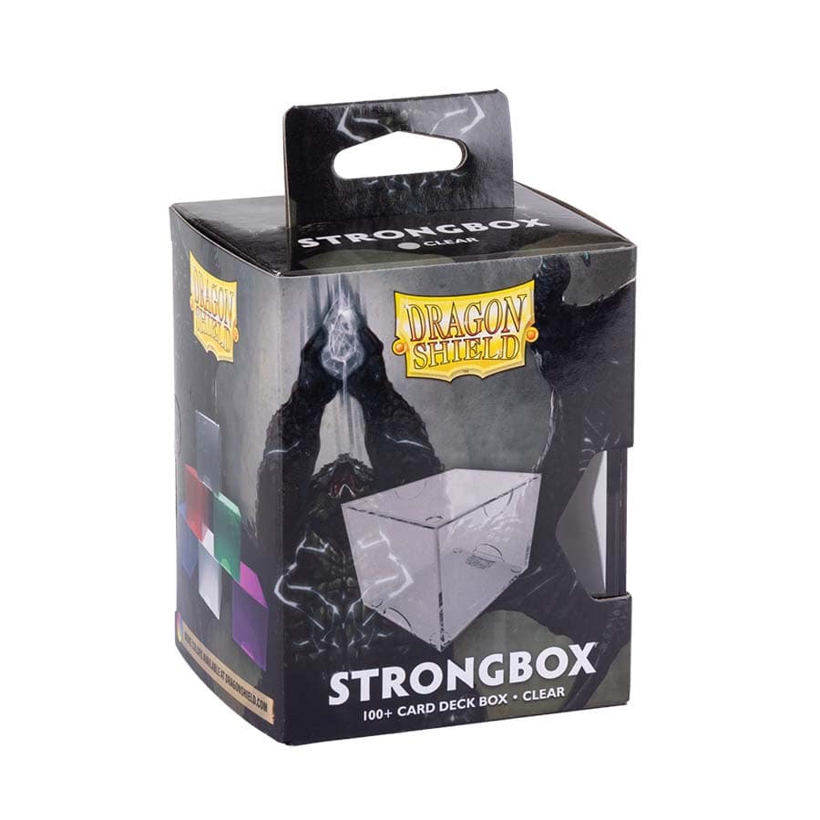 Dragon Shield Strongbox (6 Options) Supplies Arcane Tinmen DS STRGBX Clear