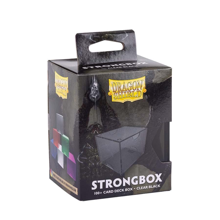 Dragon Shield Strongbox (6 Options) Supplies Arcane Tinmen DS STRGBX Clear Black