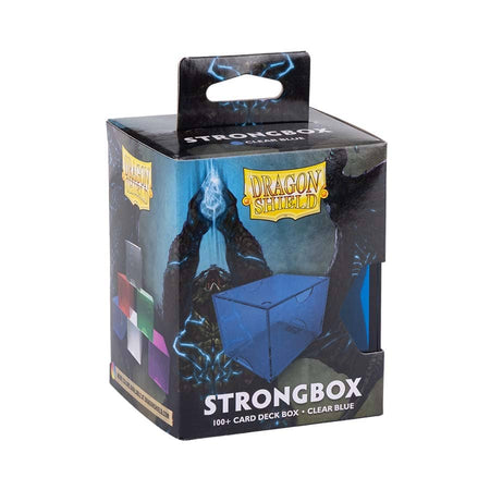 Dragon Shield Strongbox (6 Options) Supplies Arcane Tinmen DS STRGBX Clear Blue