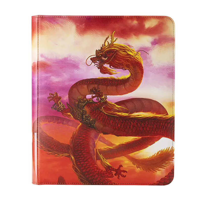 Dragon Shield Zipster Binder Chinese New Year 2024 Wood Dragon Supplies Arcane Tinmen