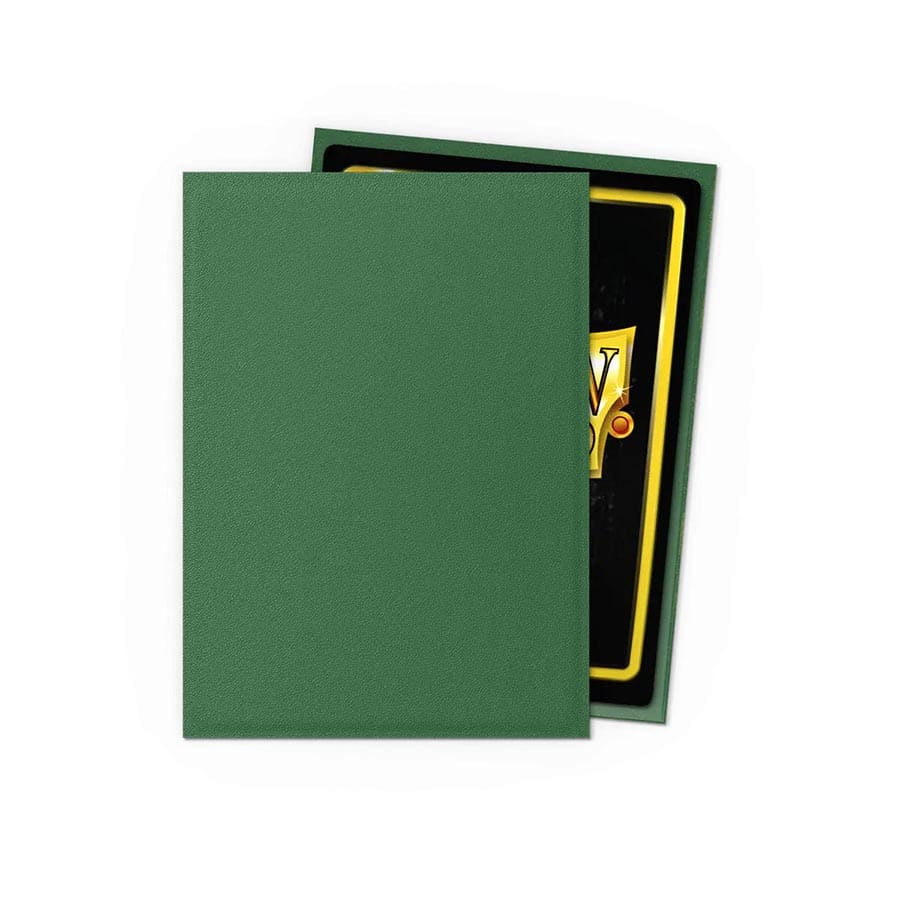 Dragon Shield Matte Non-Glare Standard Sleeves 100ct Supplies Arcane Tinmen DSH Matte NG Fst Green