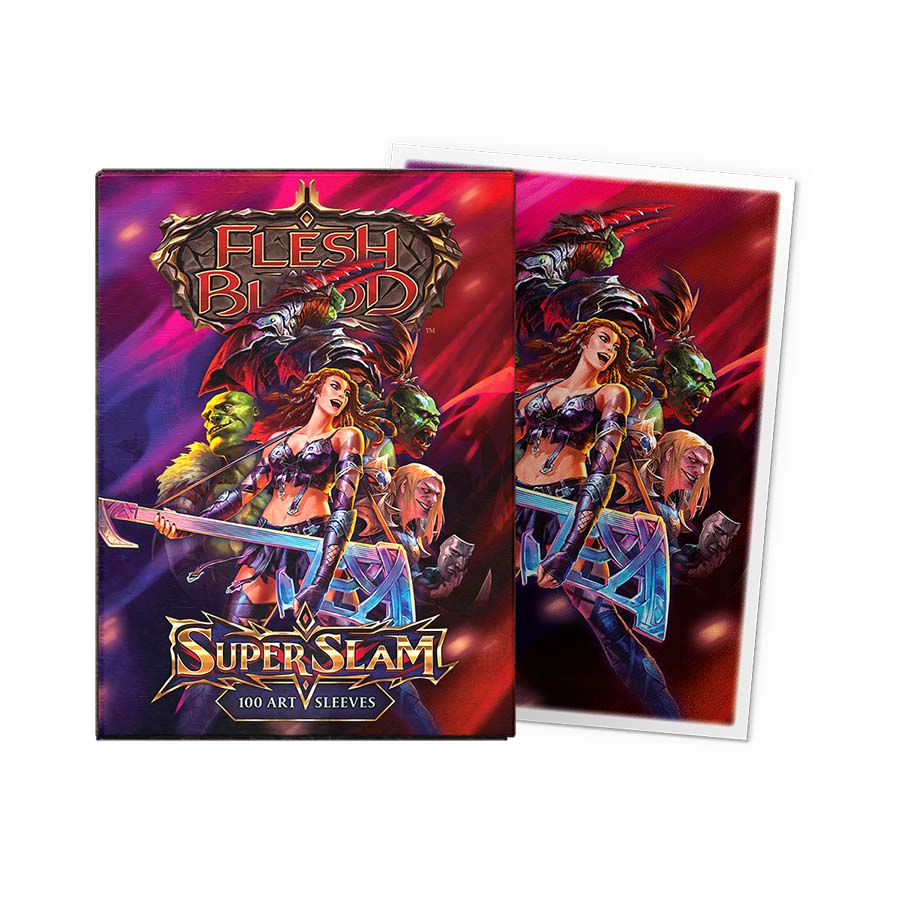 DSH Flesh and Blood: Super Slam Matte Art 100ct Supplies Arcane Tinmen