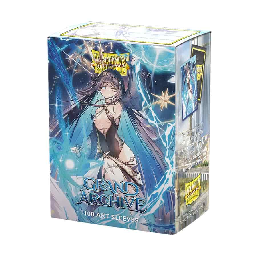 Dragon Shield 100ct Matte Art Sleeves: Grand Archive - ARCHANGELS: RAZIEL ARCHANGEL Supplies Arcane Tinmen DSH Art GA AZRAEL ARCHANGEL