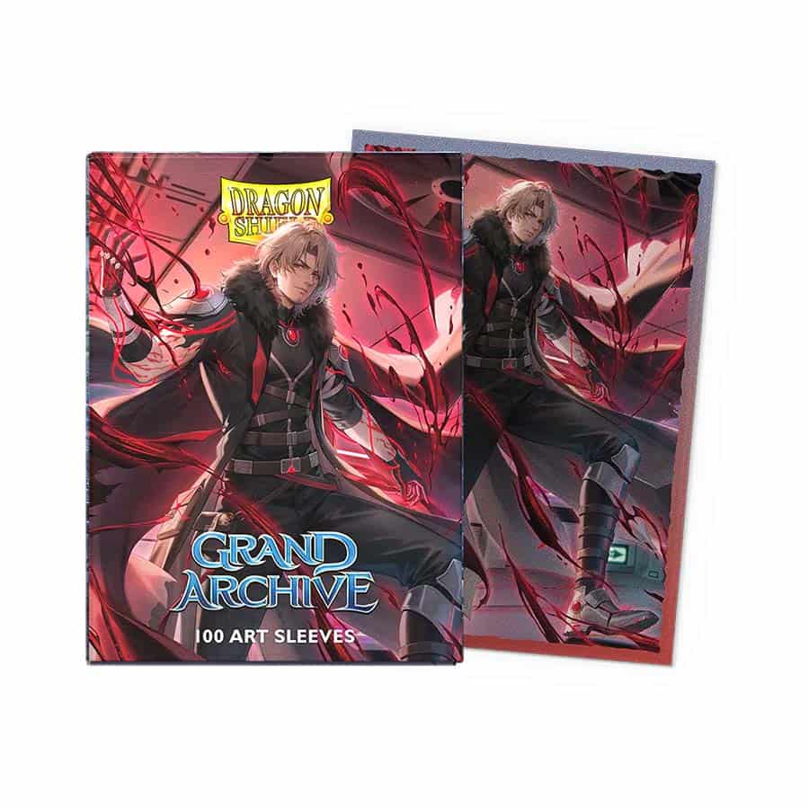 Dragon Shield 100ct Matte Art Sleeves: Grand Archive - Dante Hemomancer Supplies Arcane Tinmen DSH Art GA Dante