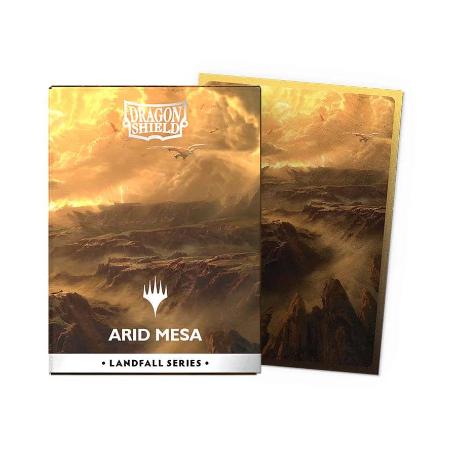 DSH Matte Dual (100ct) Landfall Series Art Sleeves (5 Options) Supplies Arcane Tinmen DSH MD Arid Mesa