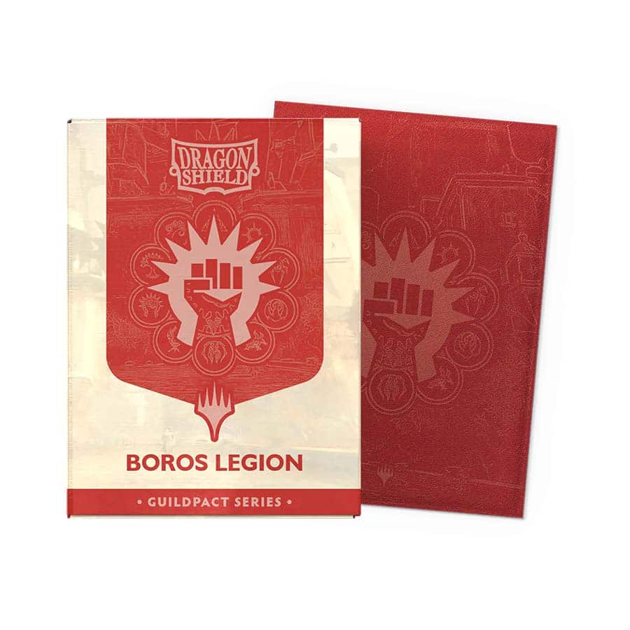 Dragon Shield: MTG: Guildpact Series: Matte Dual Art (10 Options) Supplies Arcane Tinmen DSH Guild Boros
