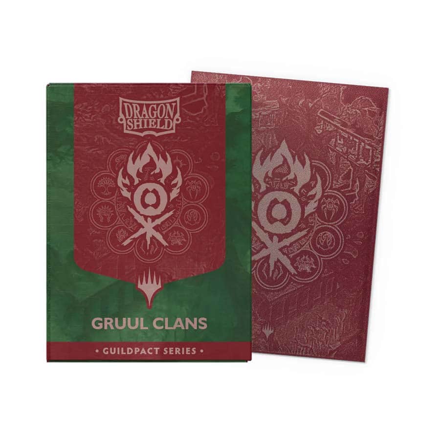 Dragon Shield: MTG: Guildpact Series: Matte Dual Art (10 Options) Supplies Arcane Tinmen DSH Guild Gruul