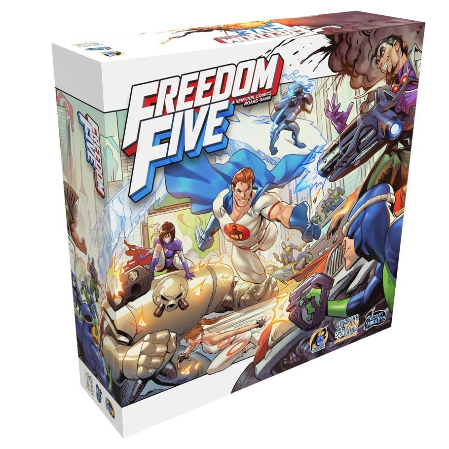 Freedom Five Board Games Arcane Wonders