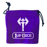 1UP Dice Polyhedral Set: Zombie Chopper +5 Dice Infinite Black