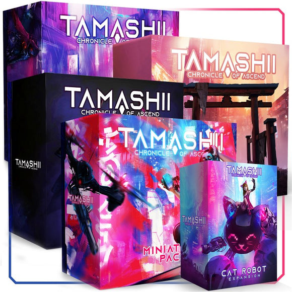 Tamashii: Chronicle of Ascend Bundle (Standees) Board Games Common Ground Games   