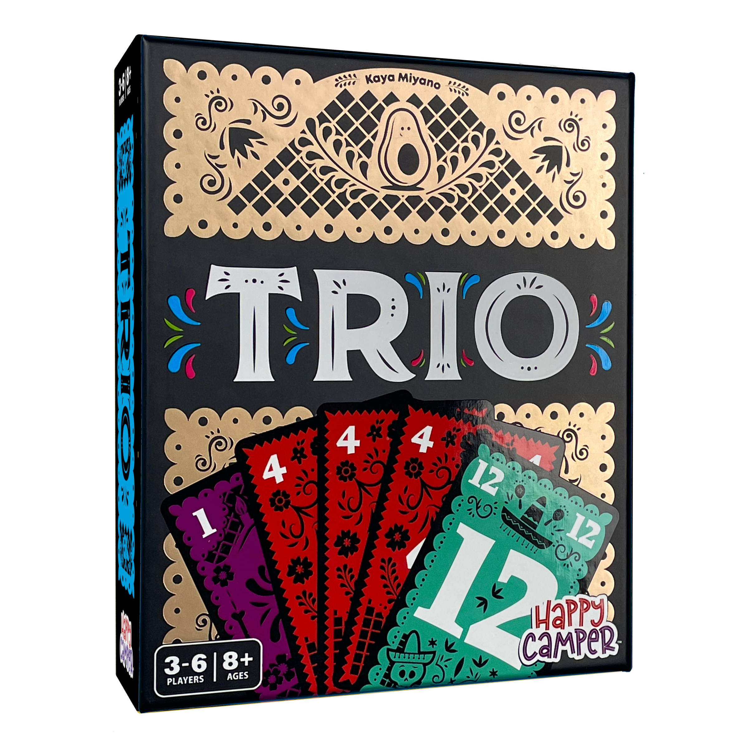 Trio Card Games Happy Camper