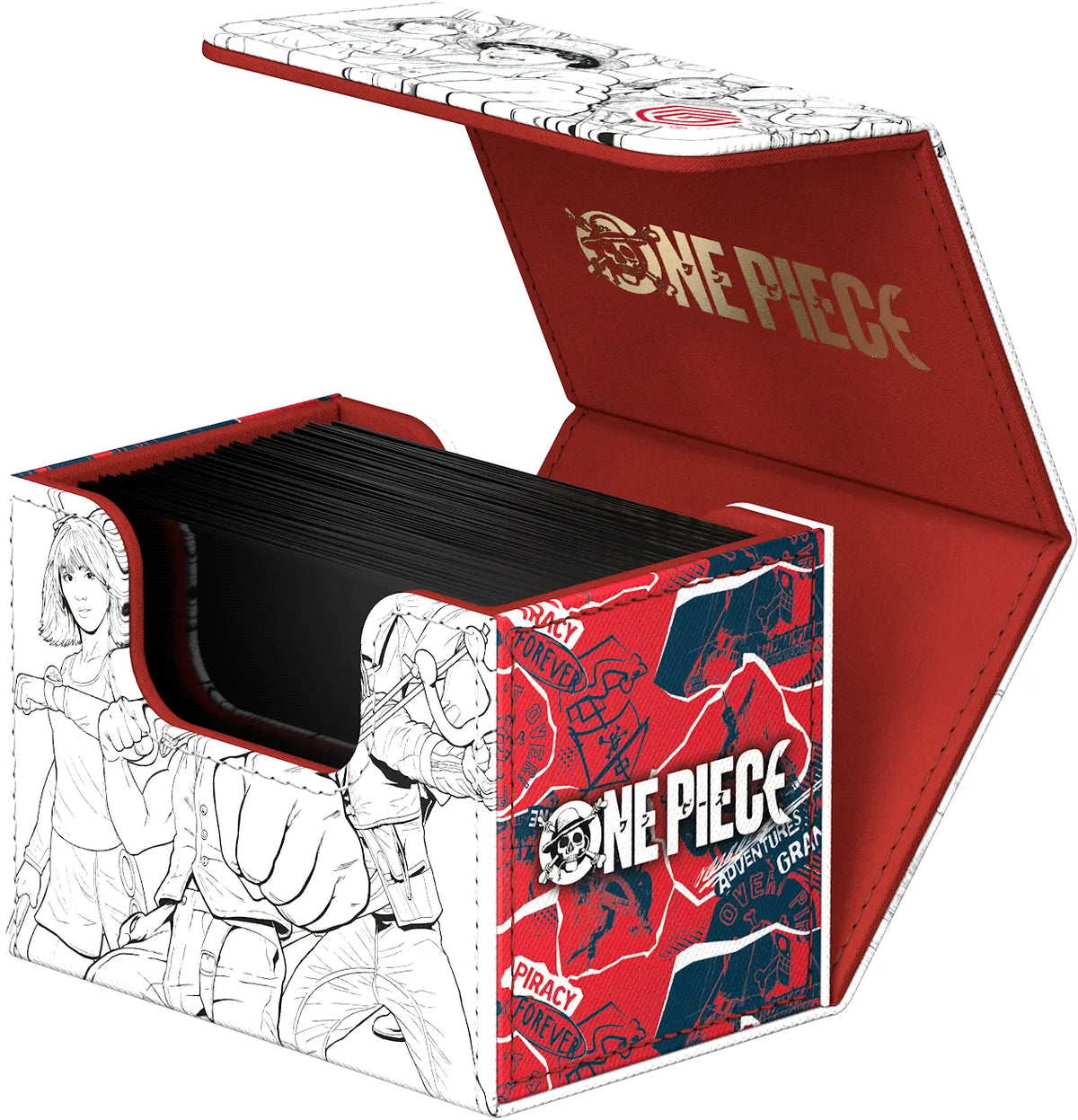 Ultimate Guard Deck Case Sidewinder 80+ One Piece (8 Options) Supplies Ultimate Guard Sidewinder 80+ OP Sketch
