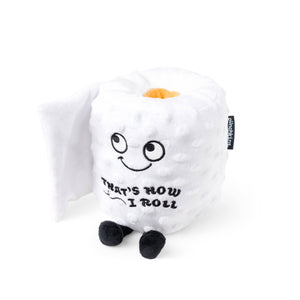 "That's How I Roll" Novelty Plush Toilet Paper Toys Punchkins   